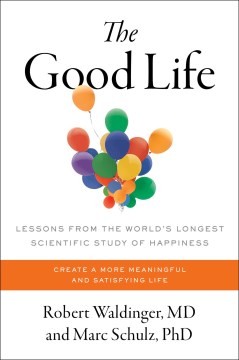 Cover of The Good Life, with a bunch of colourful balloons